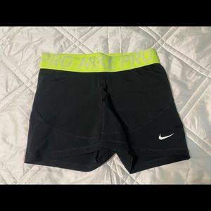 Women’s Nike Pro Spandex shorts